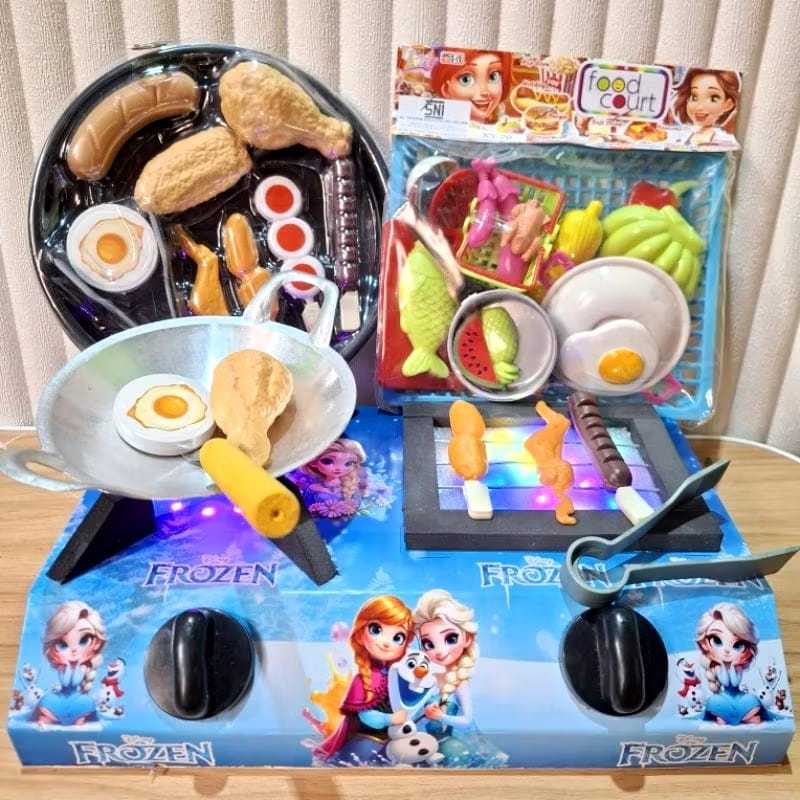 Kompor LED Mainan Anak / Mainan Edukasi / Mainan Viral