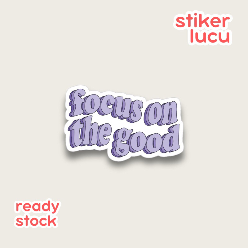 

Stiker Lucu | Sticker Aesthetic | Waterproof Sticker | Stiker Tahan Air | Stiker Unik | Stiker Satuan | Stiker Motivasi