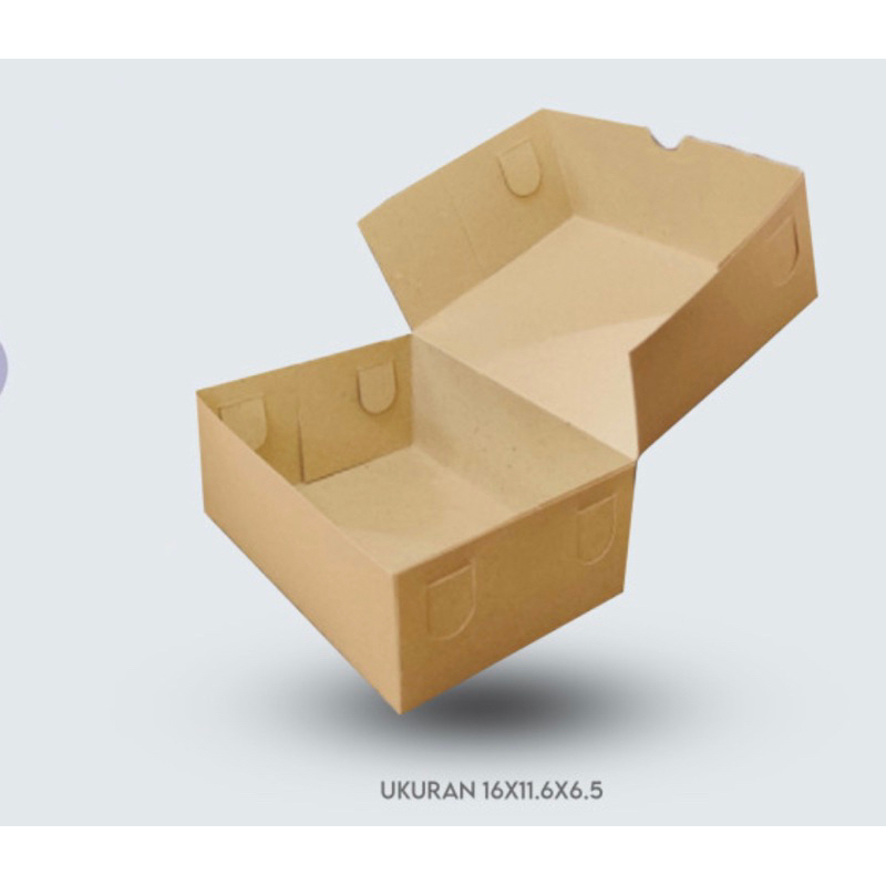 Kotak Snack Box Aqua Kraft MJS 310~ GALERI PLASTIK FROZEN FOOD