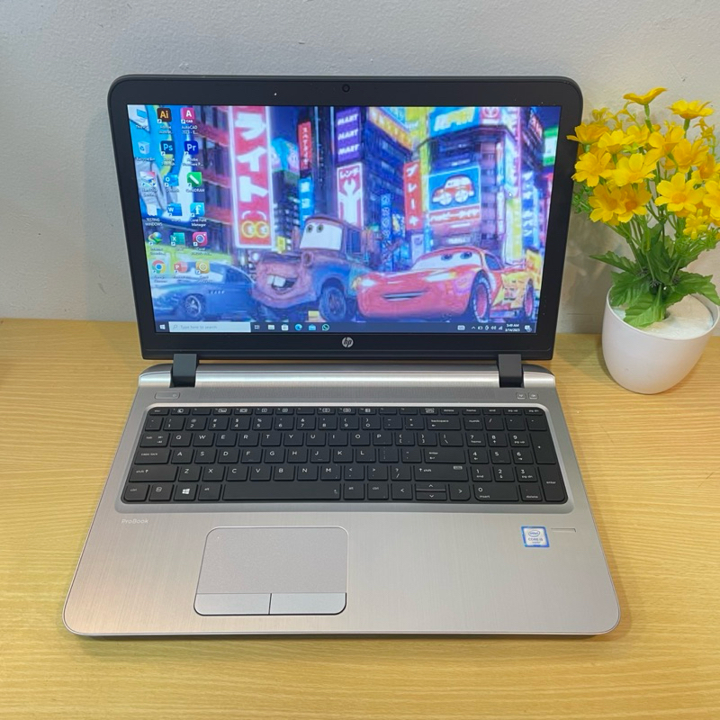 Laptop Hp probook 450 G3 i5 gen 6 Ram 8 SSD 128 Second murah mulus bergaransi