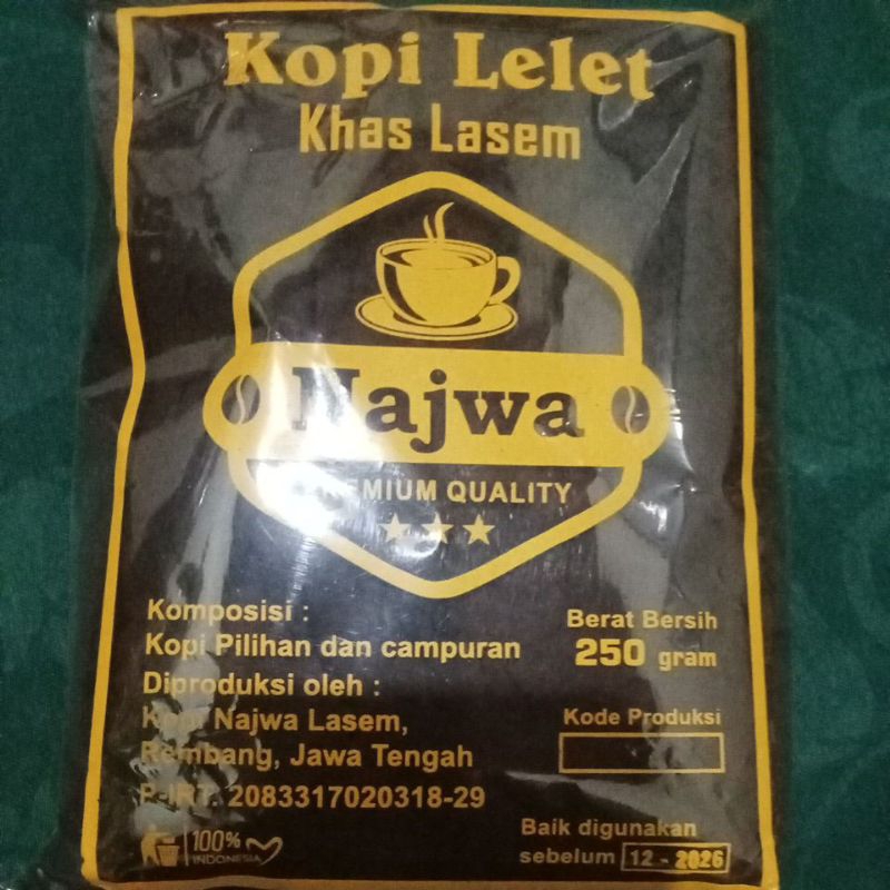 

KOPI NAJWA 250g#kopi kas Laseem#kopi viral#kopi bubuk.kopi termurah#