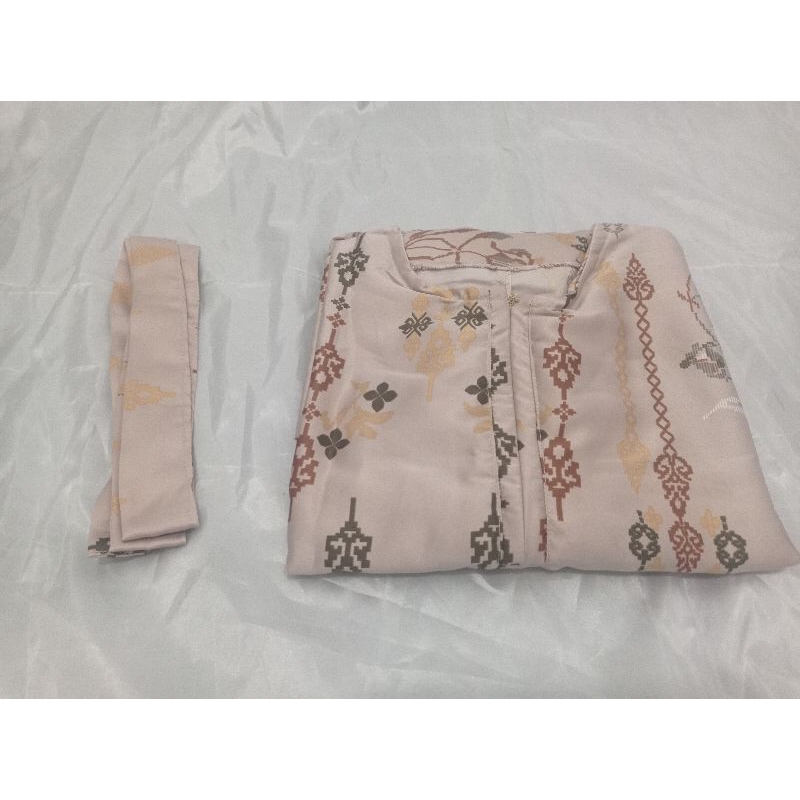 dress gamis silky bunga baju wanita dress wanita pakaian wanita