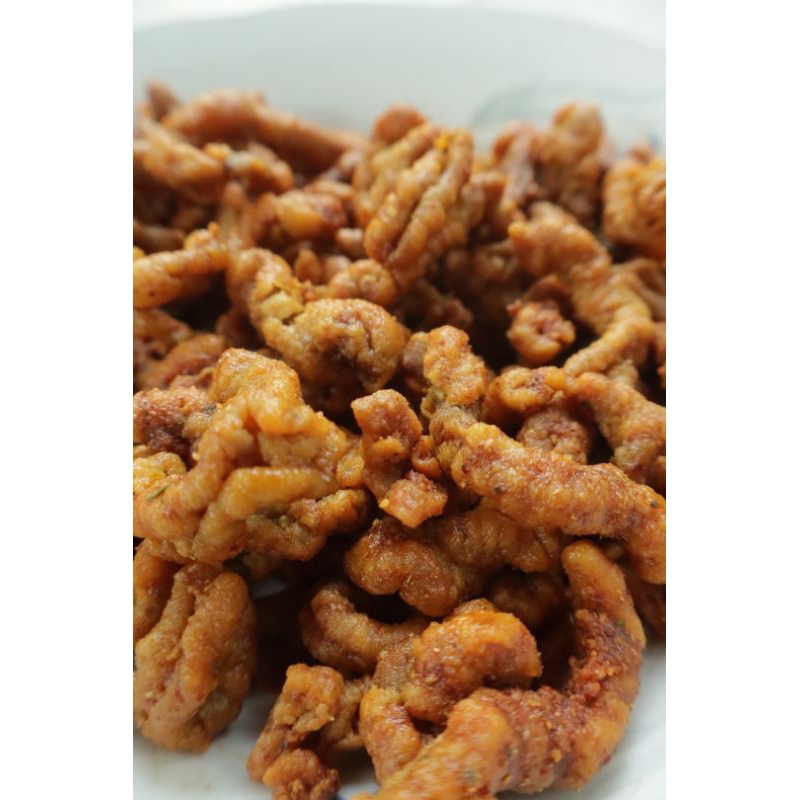 

Kripik Usus|Kripik usus pedas 1KG |kripsus| cemilan pedas|makanan viral