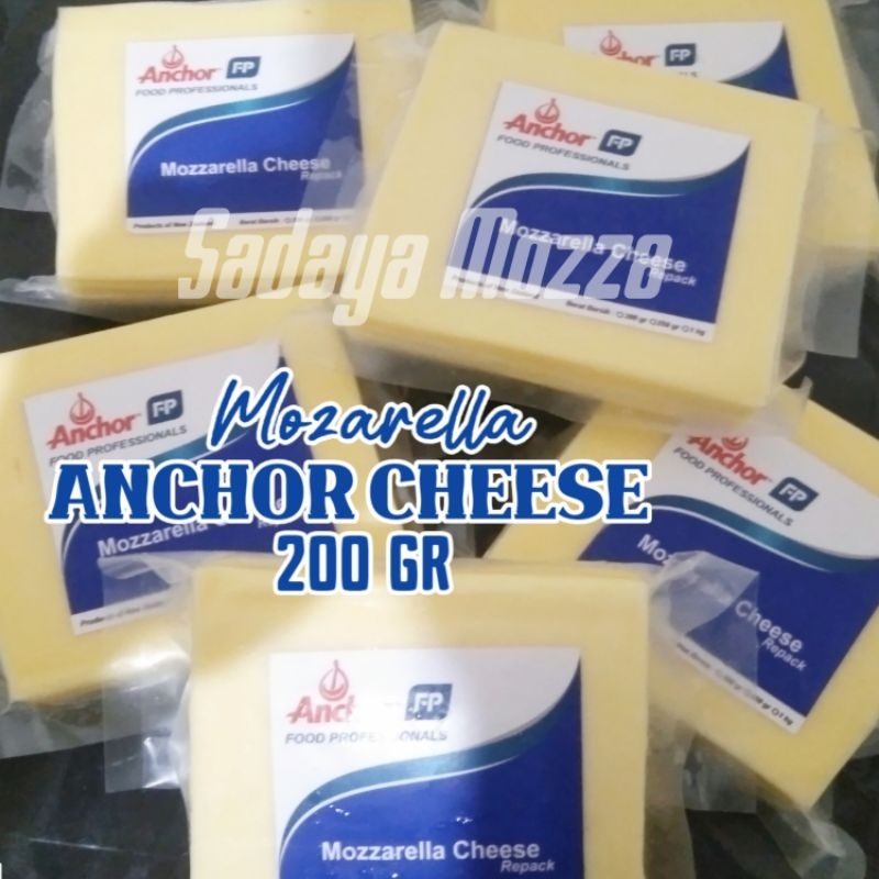 

Mozarella Anchor Repack 200 gram