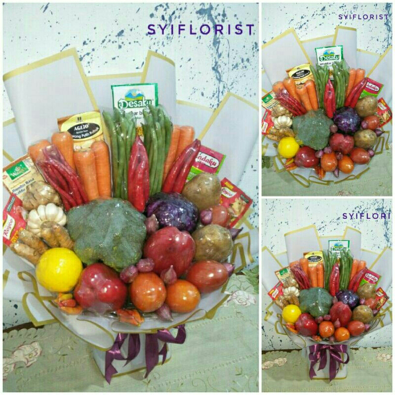 

BUKET SAYUR UNTUK HADIAH ULTAH, HARI IBU, WISUDA, DLL UKURAN MENDEKATI JUMBO