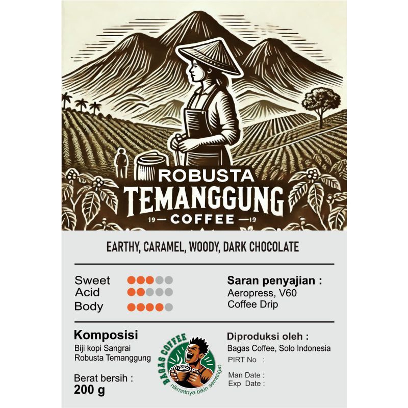 

Roastbean Robusta Temanggung