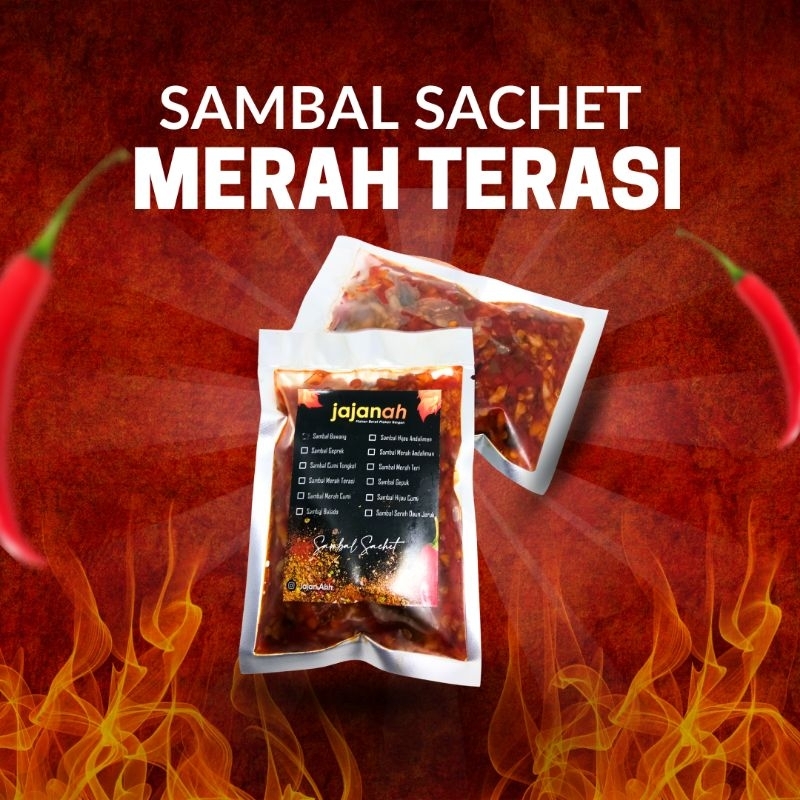 

SAMBAL SACHET MERAH TERASI