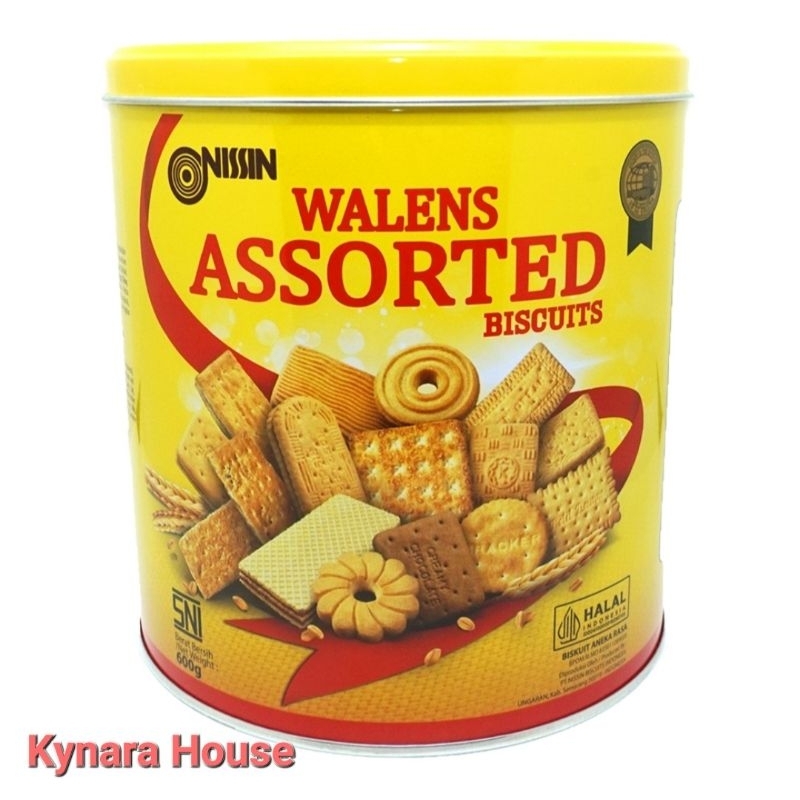 

Nissin Walens Biskuit Kaleng Assorted 600gr