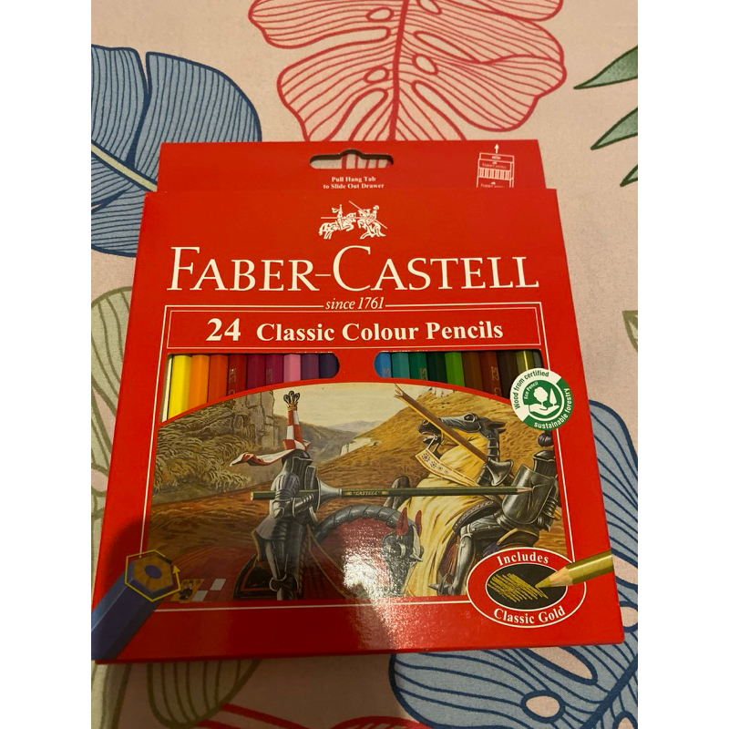 

pensil warna Faber Castell 24 classic colour pensil