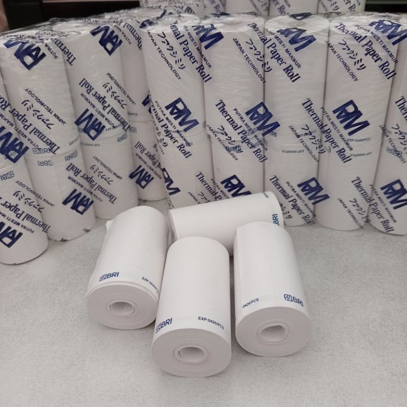 

TERMURAH KERTAS THERMAL LOGO BRI UKURAN 57X31