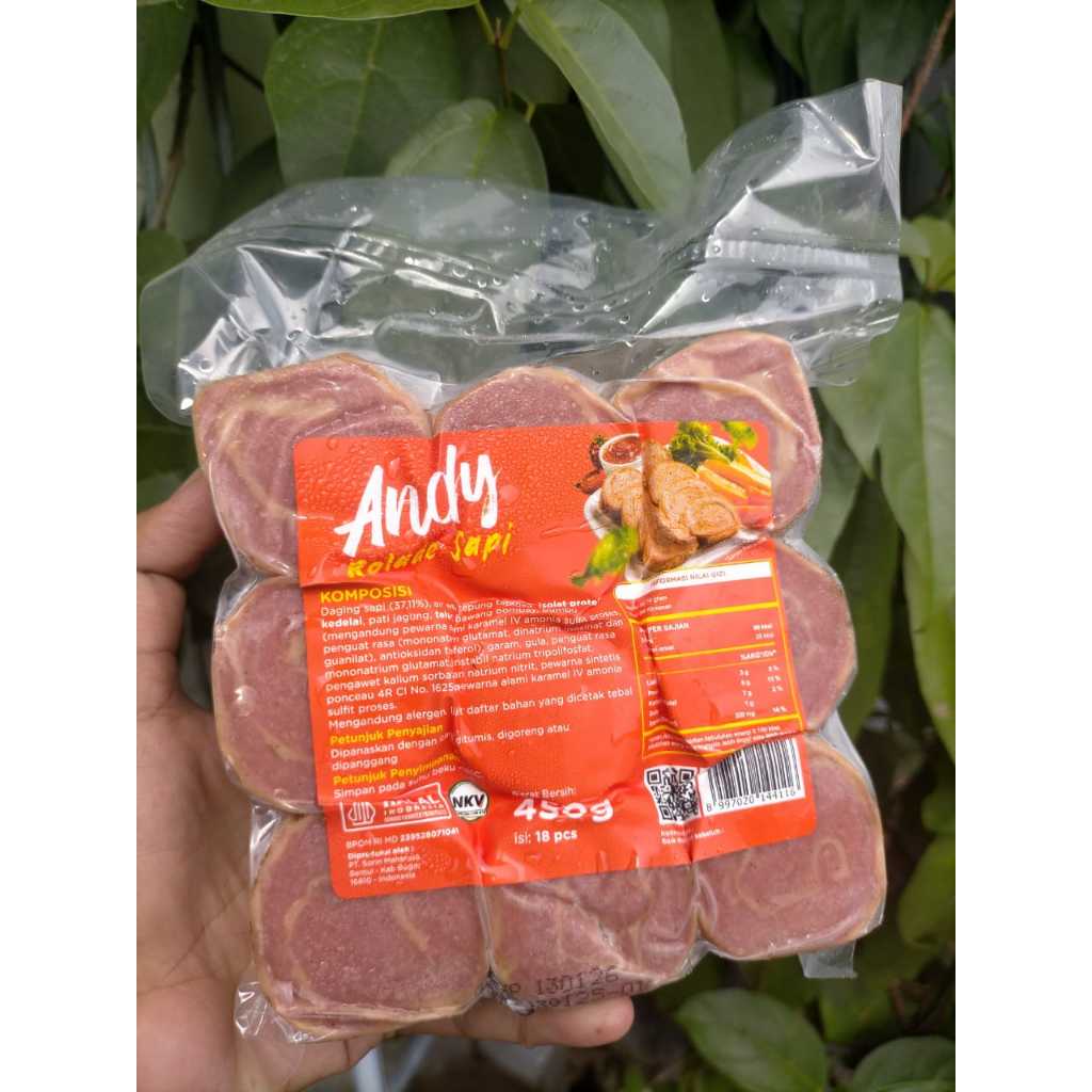 

Rolade Sapi Andy Isi 18 pcs 450gr