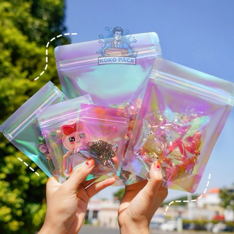 

Plastik Ziplock Snack gradasi / Plastik kemasan Bingkisan / Plastik Klip/Klip kosmetik/PLASTIK ULTAH