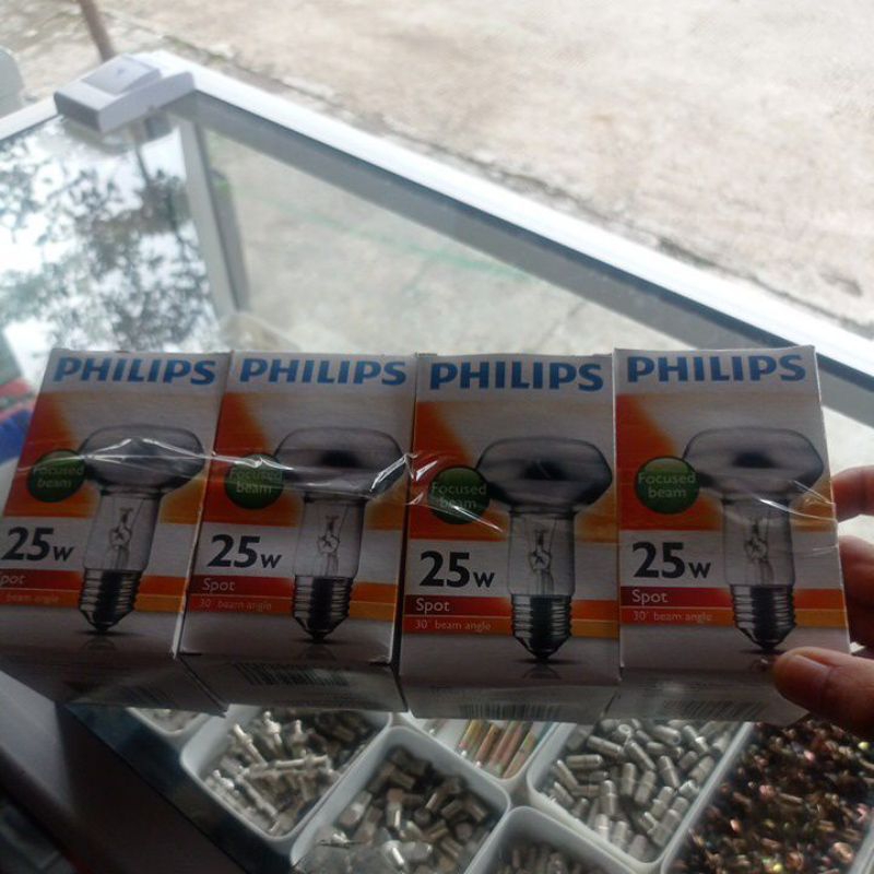 Lampu Spotone Philips 25W NR63 Lampu Penghangat pemanas