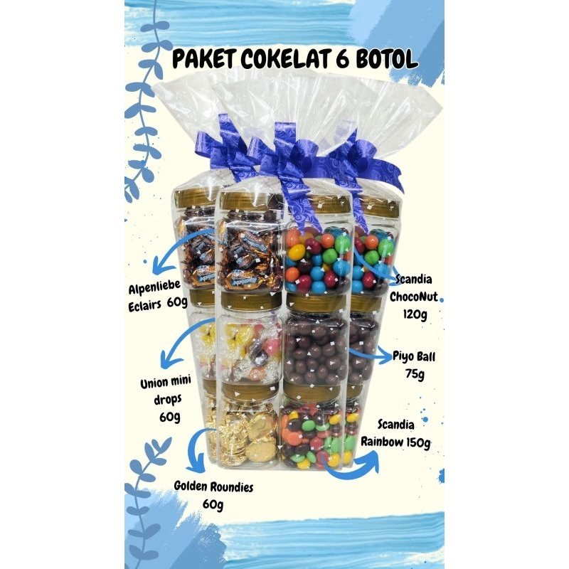 

[COKELAT]Paket Hampers Cokelat Lagie Botol