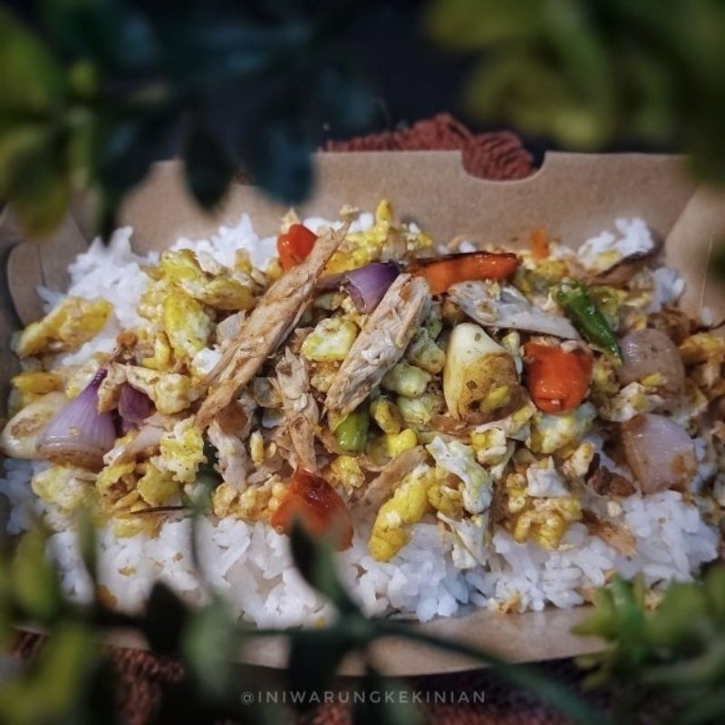 

Nasi Telur Lauk Bawang