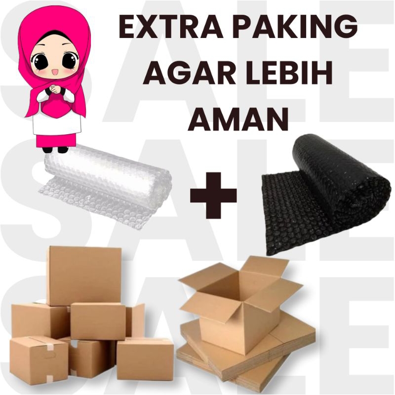 

EXTRA PAKING AGAR LEBIH AMAN . TAMBAHAN PAKING