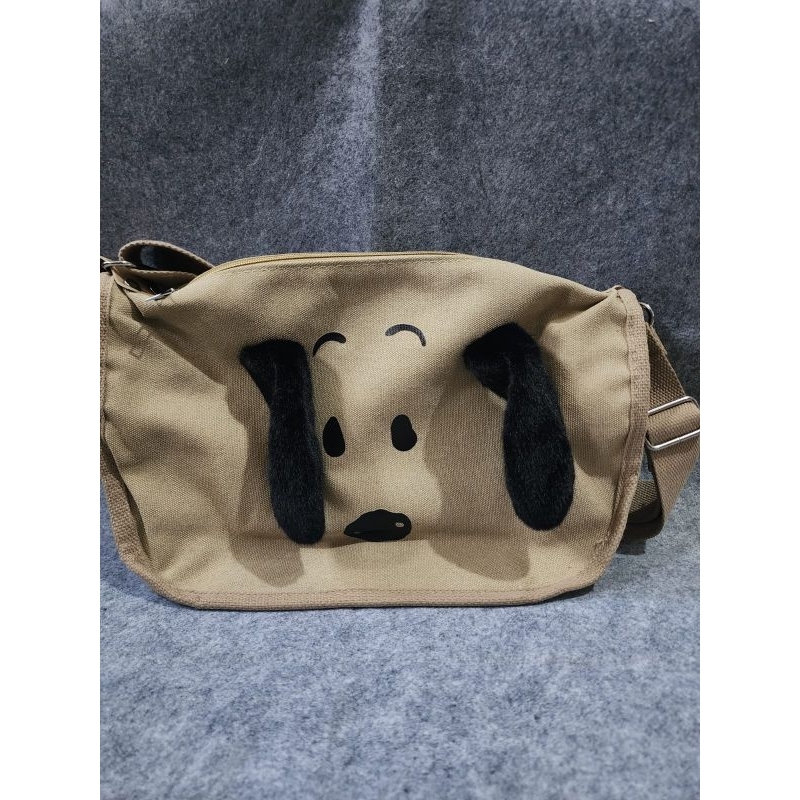 Preloved tas selempang snoopy