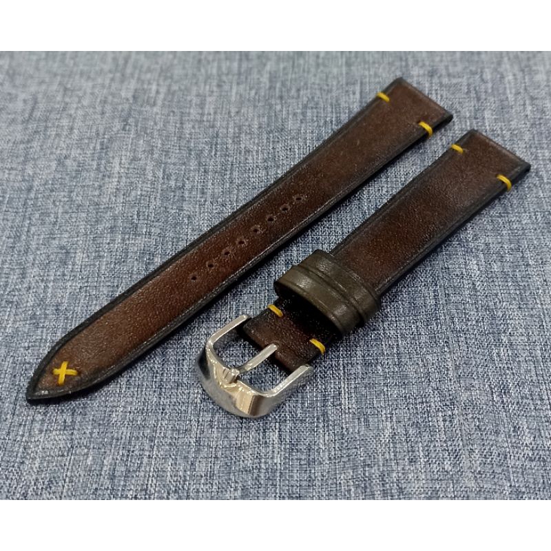 WATCH STRAP , TALI JAM TANGAN KULIT ASLI , KALEP JAM TANGAN KULIT