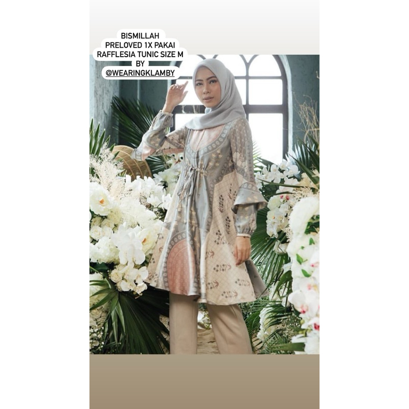 Preloved Rafflesia Tunik Wearing Klamby Cupcake