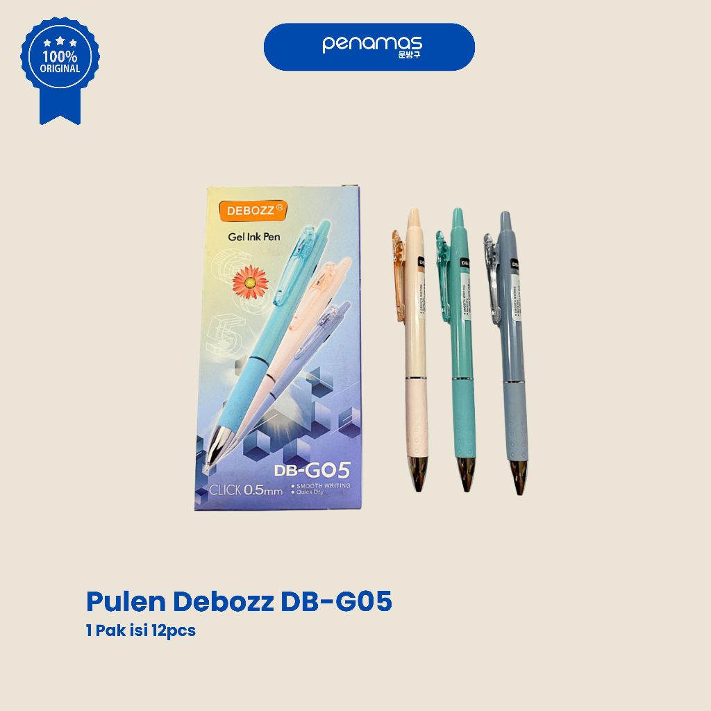 

PULPEN DEBOZZ DB-G05 / 1 PAK ISI 12 PCS
