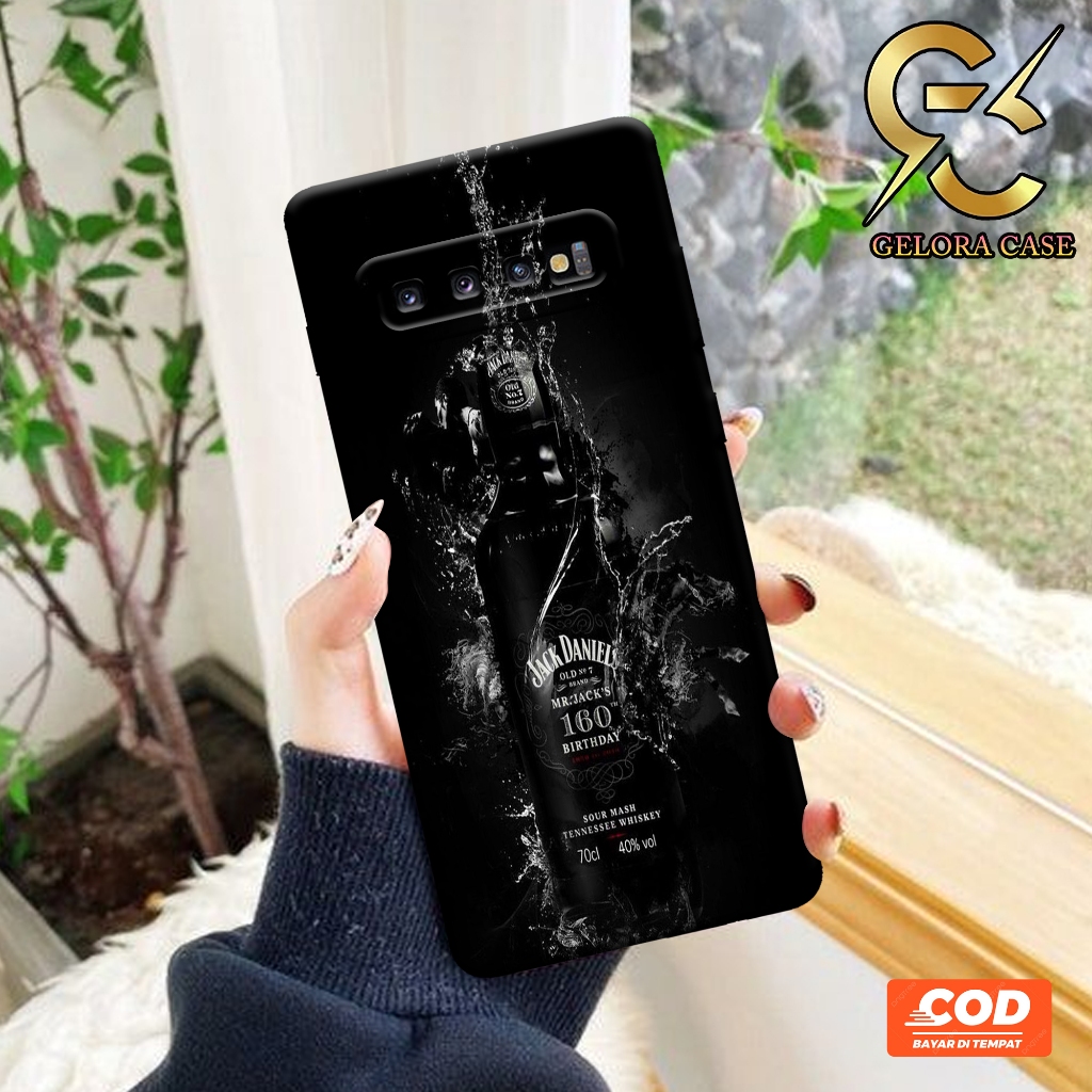 Softcase Samsung Galaxy S10 Plus - Geloracase - Casing Samsung Galaxy S10 Plus - Motif case Minuman 