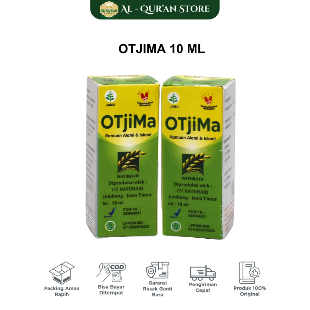 Obat Tetes Mata Otjima Ramuan Alami Dan Islami 10 ml Herbal Ojima untuk Mata Katarak Minus Plus Sili