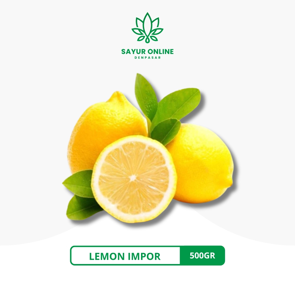 

Buah lemon Impor 500gr - Sayur Online Denpasar