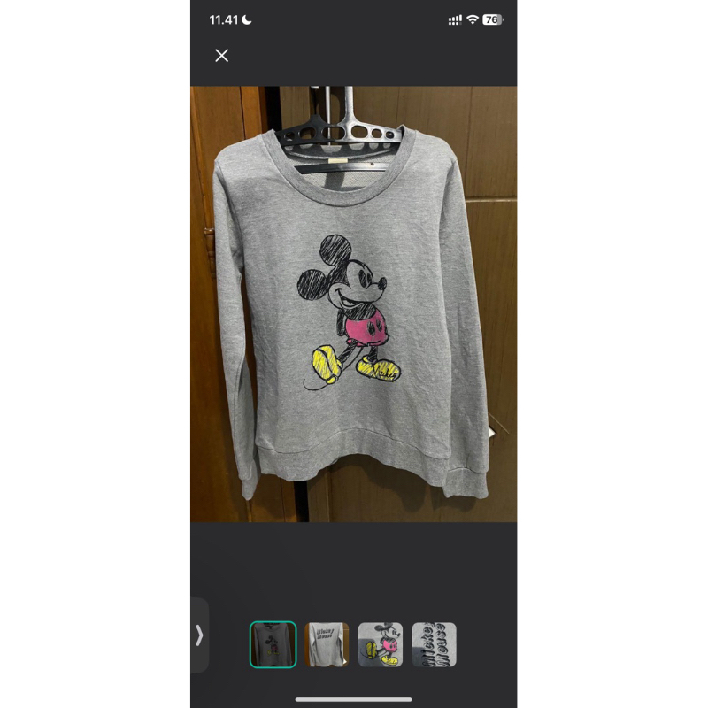 Sweater mickey mouse Disney Uniqlo