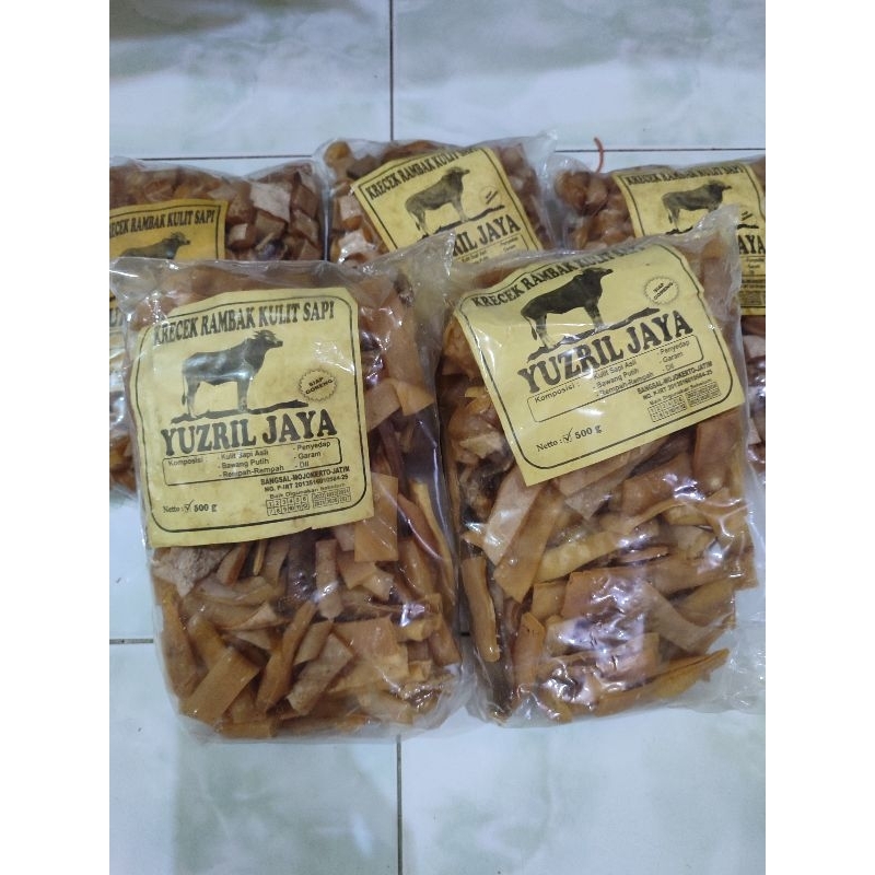 

rambak sapi mentah stik 500g