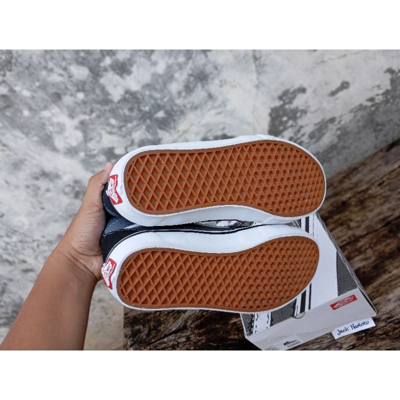 VANS SKATE SK8 HI NAVY RESMI PT NAVYA