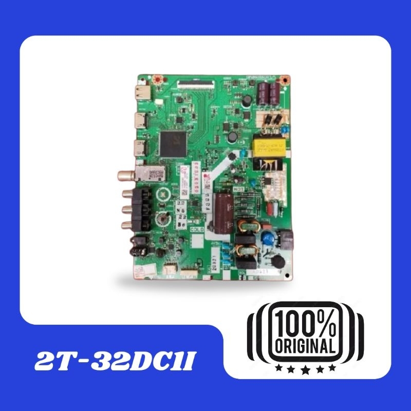 mainboard tv sharp / mb - matherboard - mobo -  mesin sharp - digital tv - 2T-C32DC1i / 2T-C32DC1I /