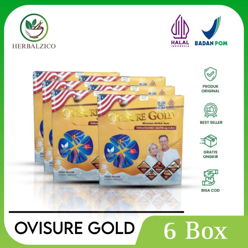 

Ovisure Gold Usa Original 6 Box Susu Tulang & Sendi