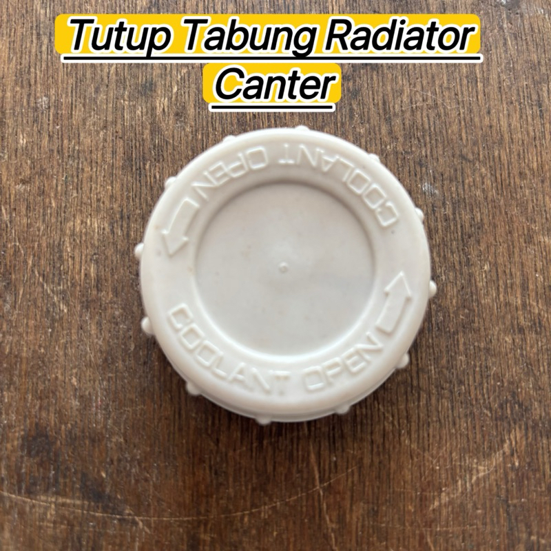 tutup tabung radiator canter kualitas bagus (harga pebiji) / tutup tandon radiator canter / tutup ta