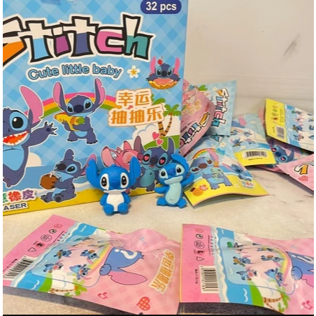 

Hapusan Random Monster Biru Stich 1 Pcs / Miniatur Penghapusan Stitch V1 /V2 Full body Hapusan Kartun Lucu