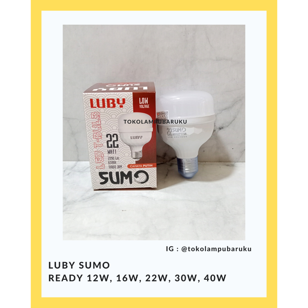 Lampu LED Luby Sumo 22 Watt