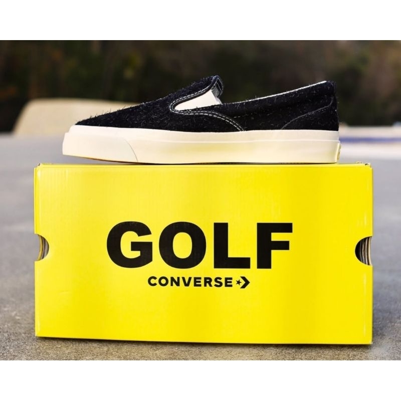 Converse x Golfwang One Star CC Slip On black