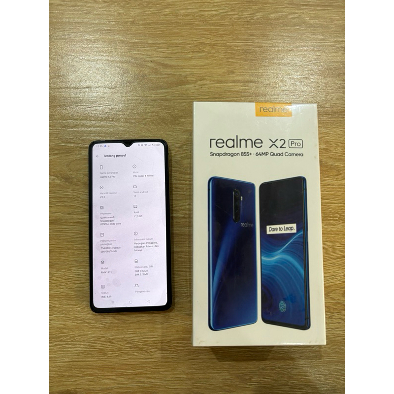 ( Bekas / Preloved ) HP REALME X2 PRO