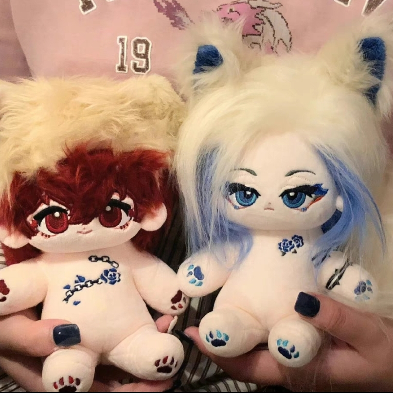 [READY STOCK] doll kaiser & alexis blue lock boneka michel caesar & alexis ness cotton doll 20cm