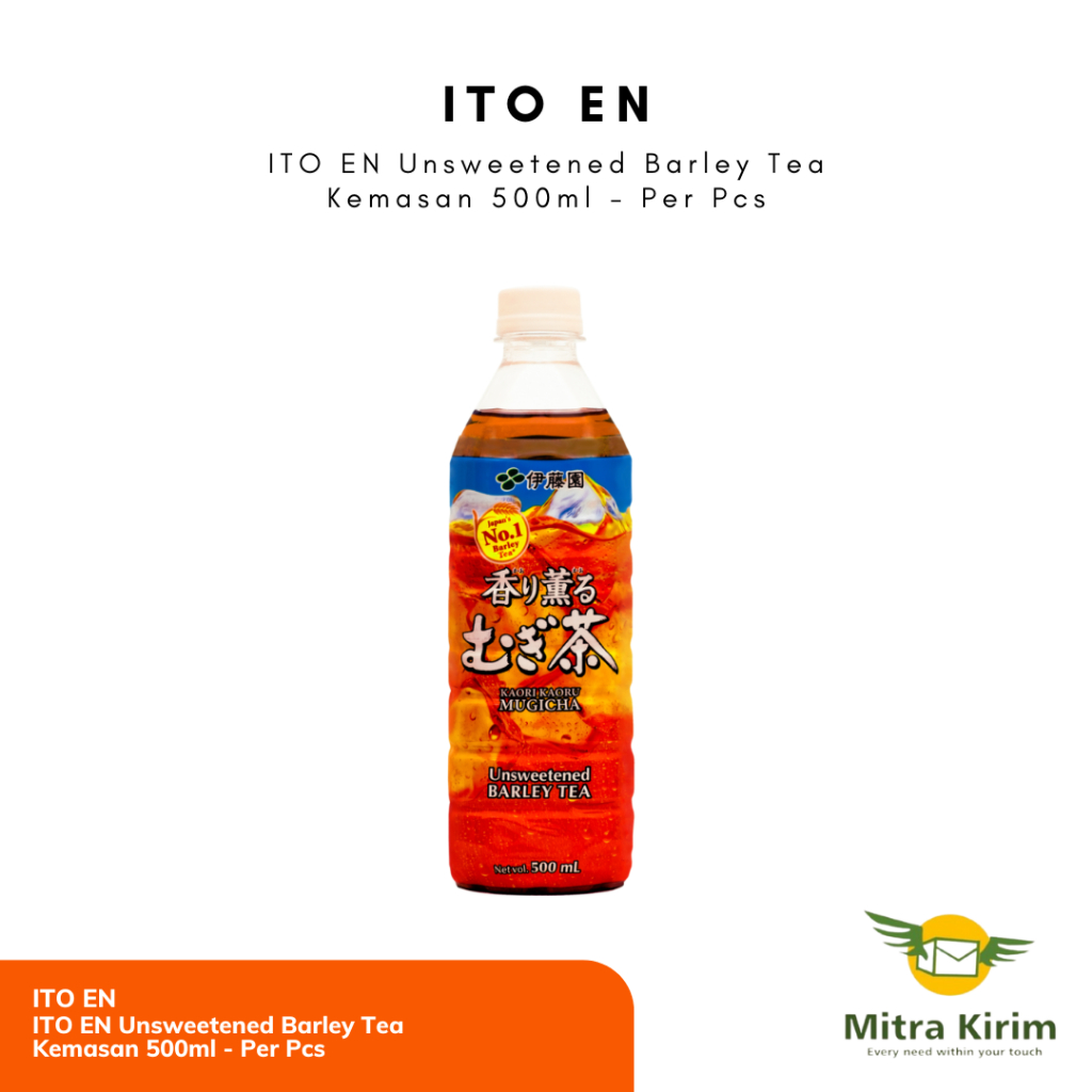 

ITO EN Unsweetened Barley Tea No Sugar Kemasan 500ml - Per Pcs