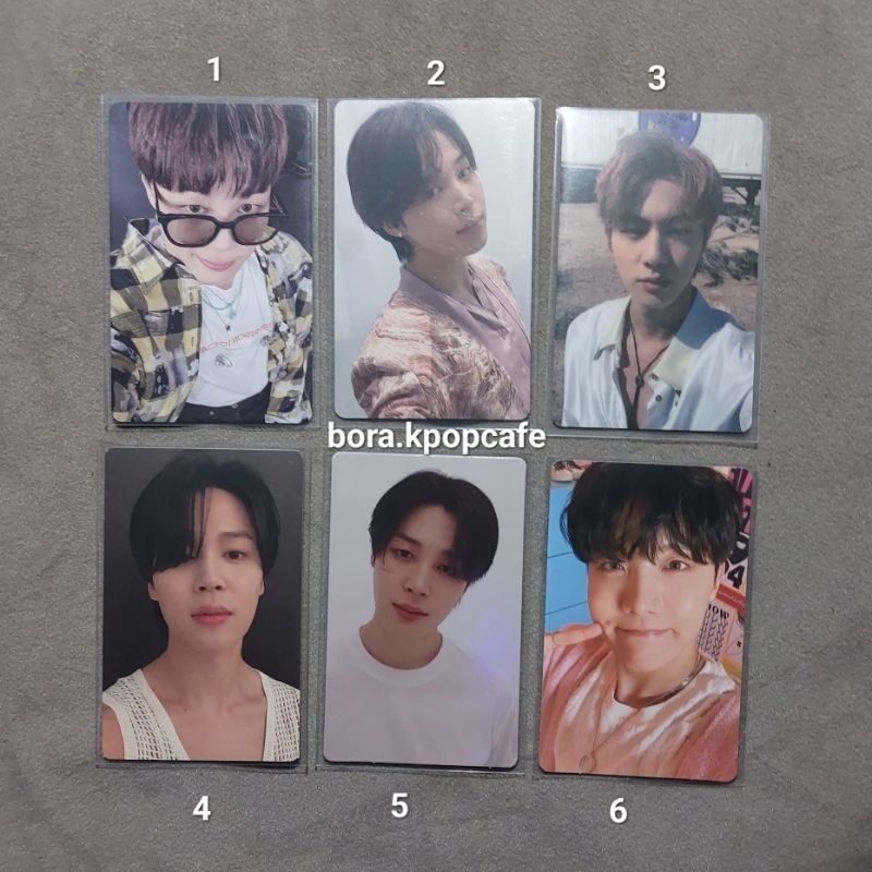 Photocard BTS Jimin PTD Proof Face Jin Butter LD Jhope Be RM Jungkook PC Mirror RPWP Pob