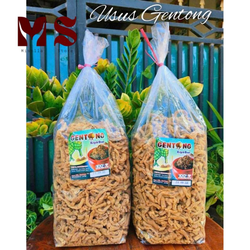 

Keripik Usus Cap Gentong Berat 500 Gram