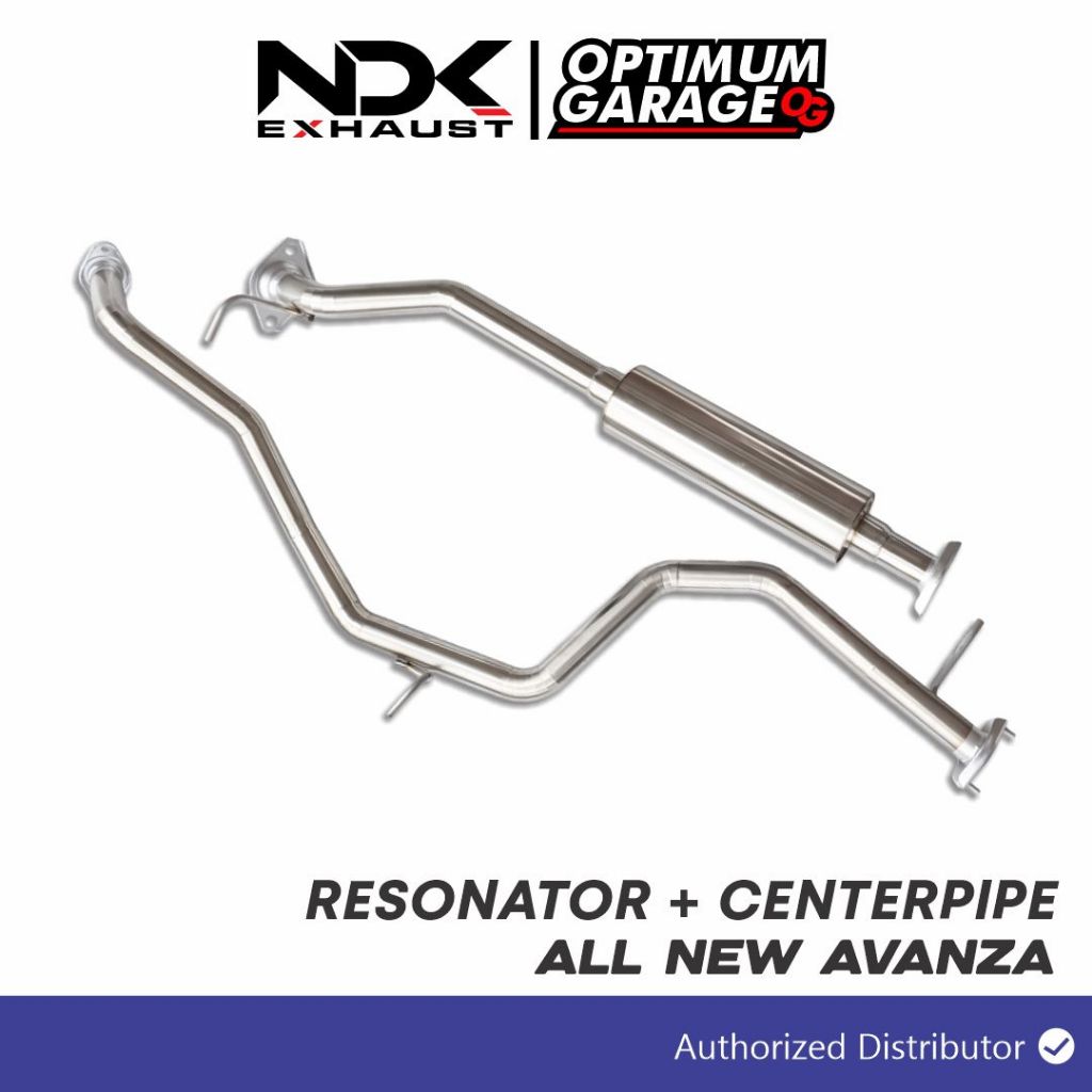 PAKET KNALPOT MOBIL AVANZA FWD  RESONATOR STRAIGHT BOLTON DAN CENTERPIPE