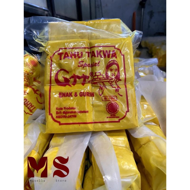 

Tahu Kuning Tahu Taqwa Kediri Asli Original Isi 10 Biji