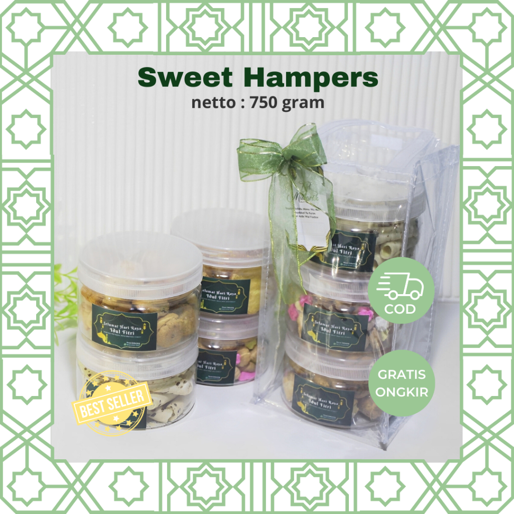 Sweet Hampers Murah Home Made | Hampers Lebaran | Parcel Lebaran | Kado Unik, Cantik, dan Berkesan