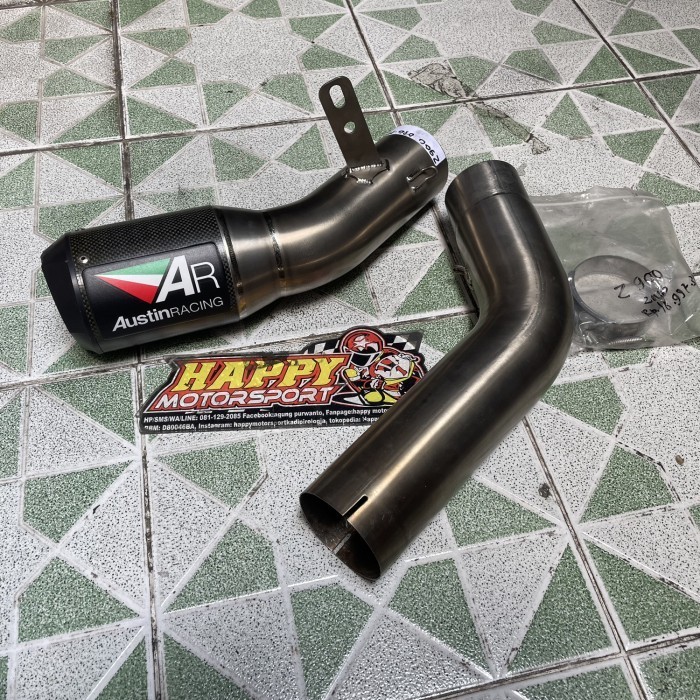 Knalpot slip on 3/4 Austin Racing ori U.K. GP1R carbon Kawasaki Z900