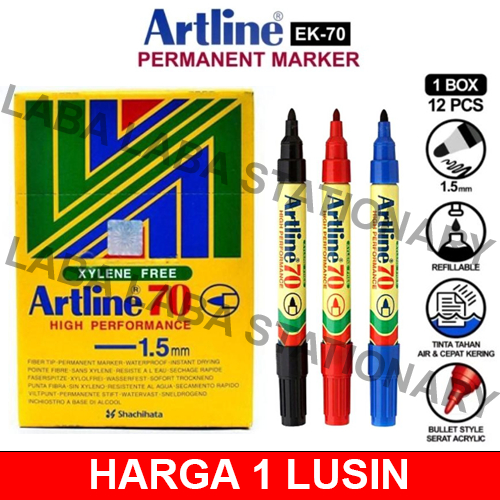 

Spidol Artline 70 Permanent Marker Original