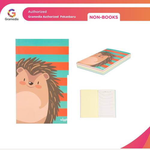 

Gramedia - Wigglo Color Notebook Paper