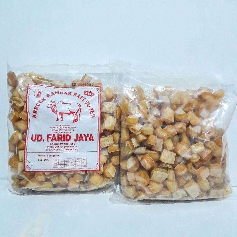 

Krecek Rambak UD FARID JAYA varian Kotak tebal (Kulit Sapi Premium)