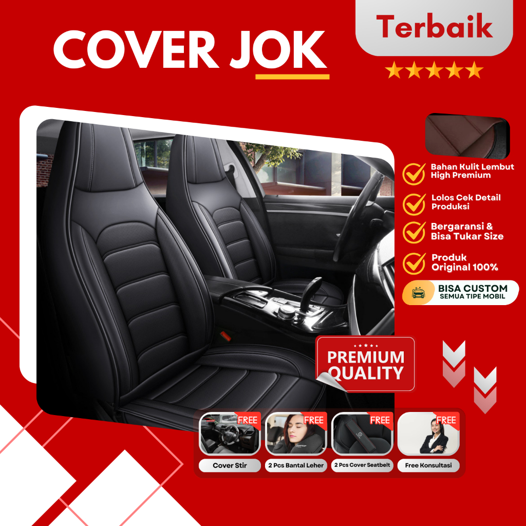 Sarung Jok Mobil MBTech All New HRV Agya Yaris TRD City Hatchback Jazz March Juke Brio Satya Ayla