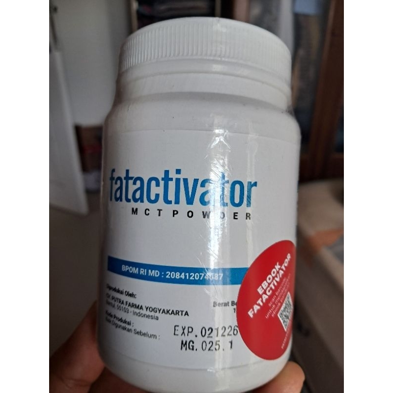 FAT ACTIVATOR MCT POWDER KETO FRIENDLY DEBM 150 GRAM